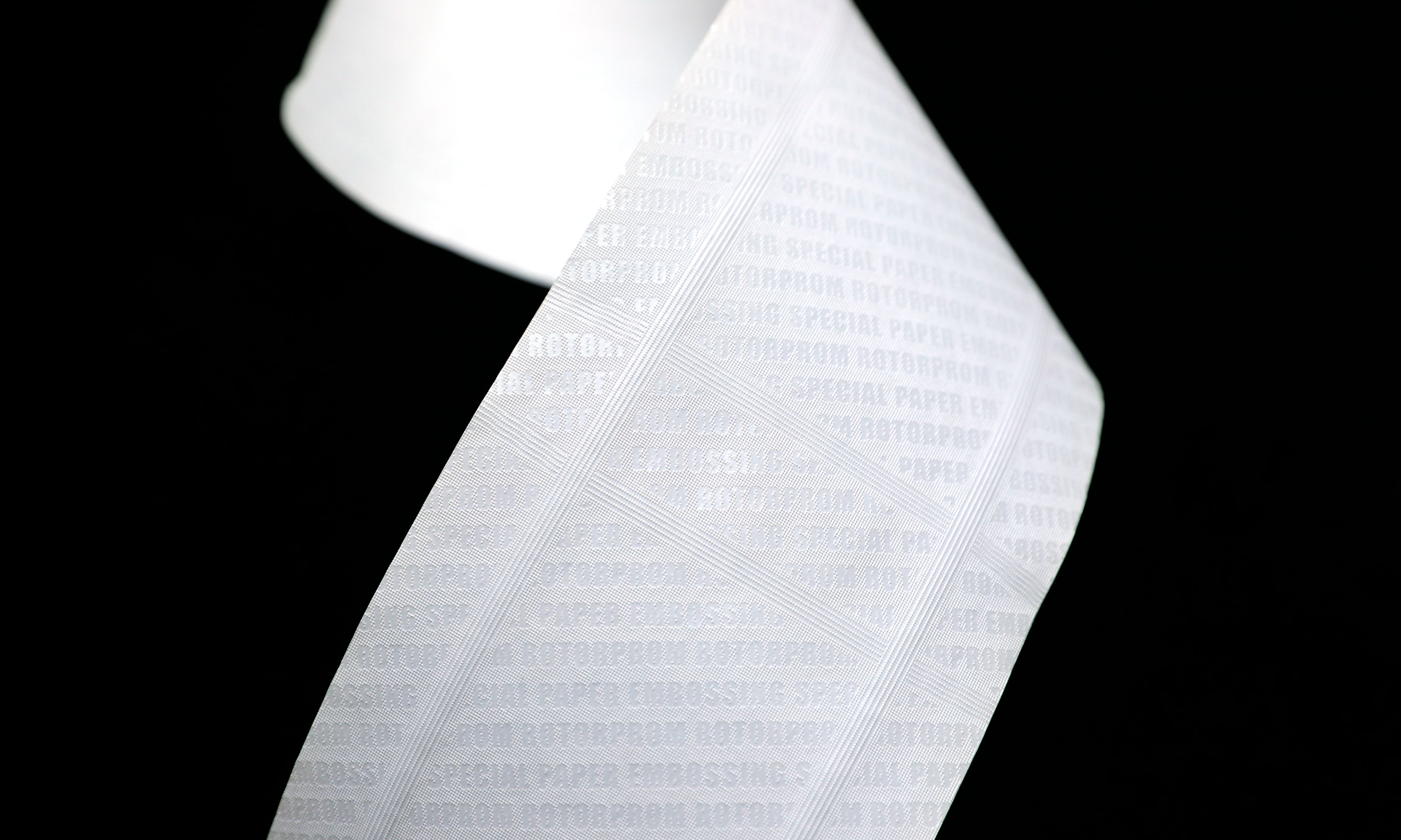 Embossed paper inner liner